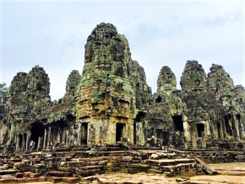 Angkor Thom Bayon Now